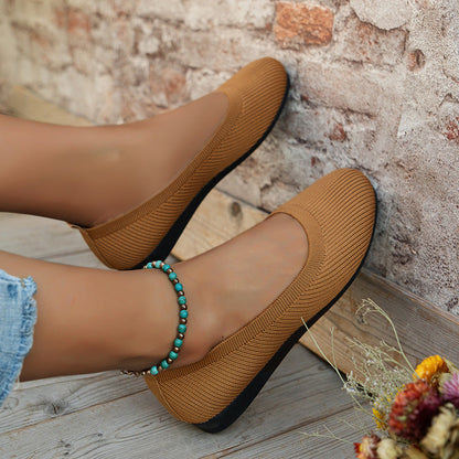 Comfortable Women's Round Toe Loafer Shoes