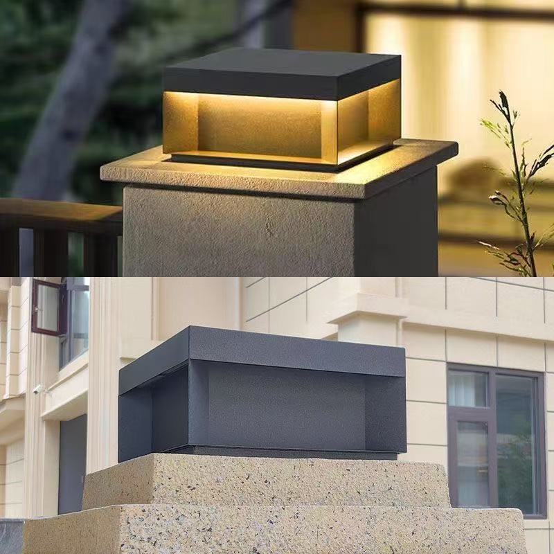 Waterproof Outdoor Villa Gate Post Lamp