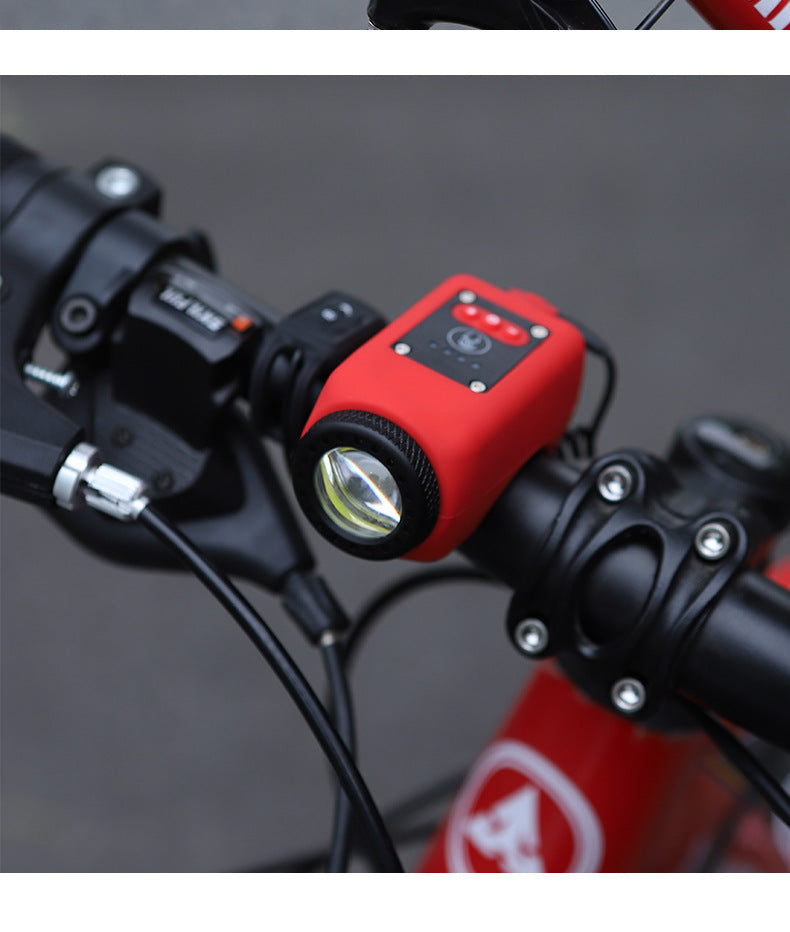 Waterproof Bike Front Light with USB Charger