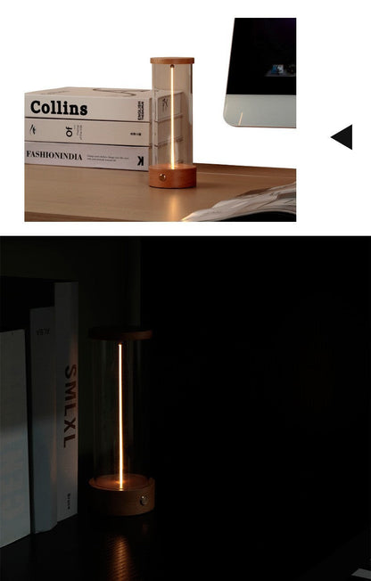 Slim Rechargeable LED Night Light with Magnetic Strip