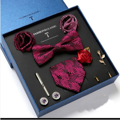 Premium Men's Tie Set in Elegant Gift Box
