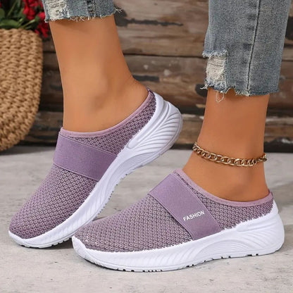 Airy Breathable Mesh Slip On Shoes