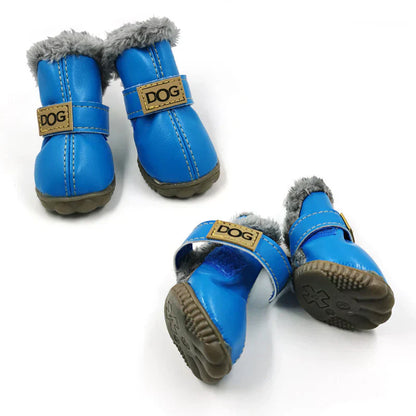 Cozy Winter Dog Boots – FrostPaw