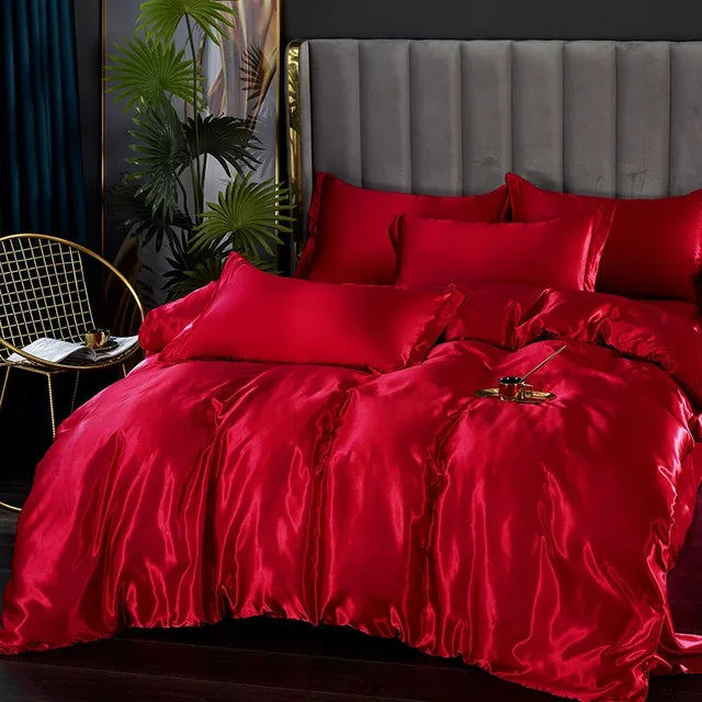 Soft Silk Bedding Set