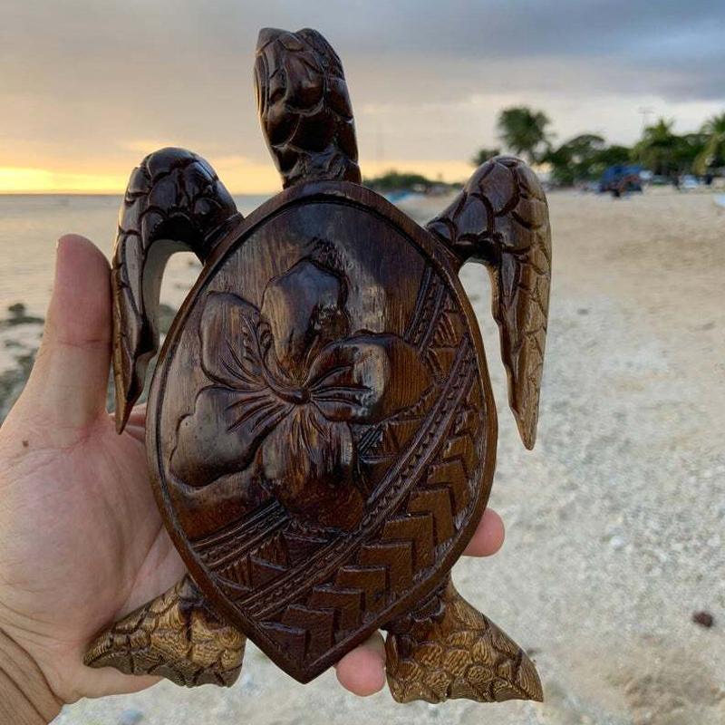Ocean Turtle Decorative Figurine