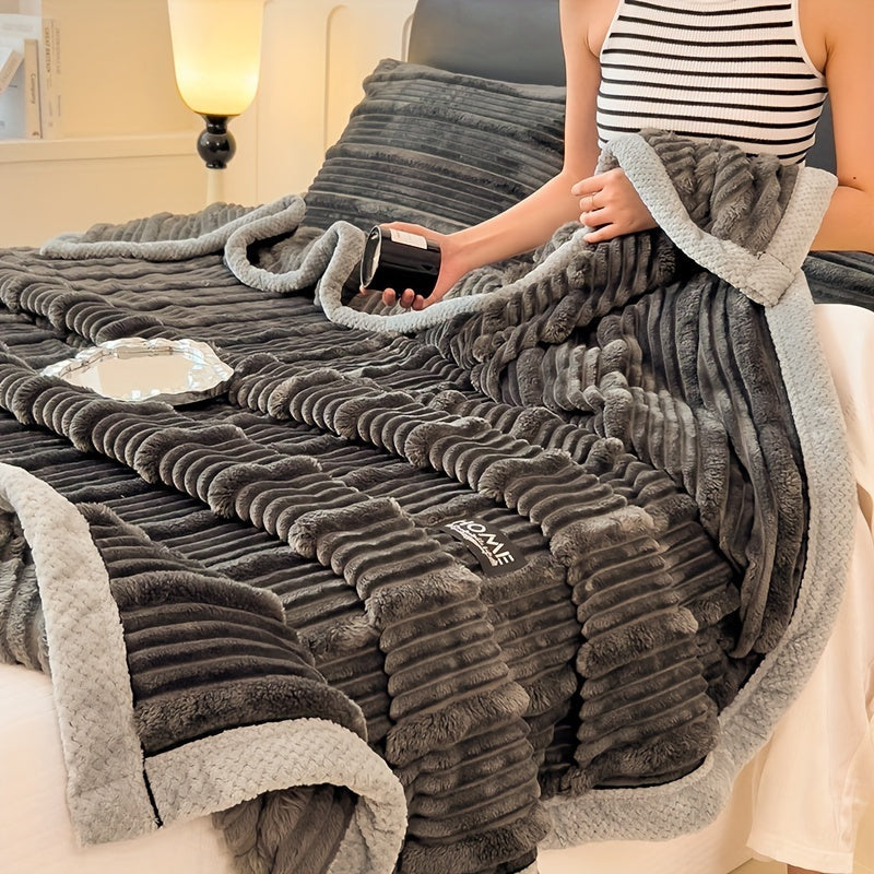 Cozy Fleece Throw Blanket for Warmth and Comfort - Befez