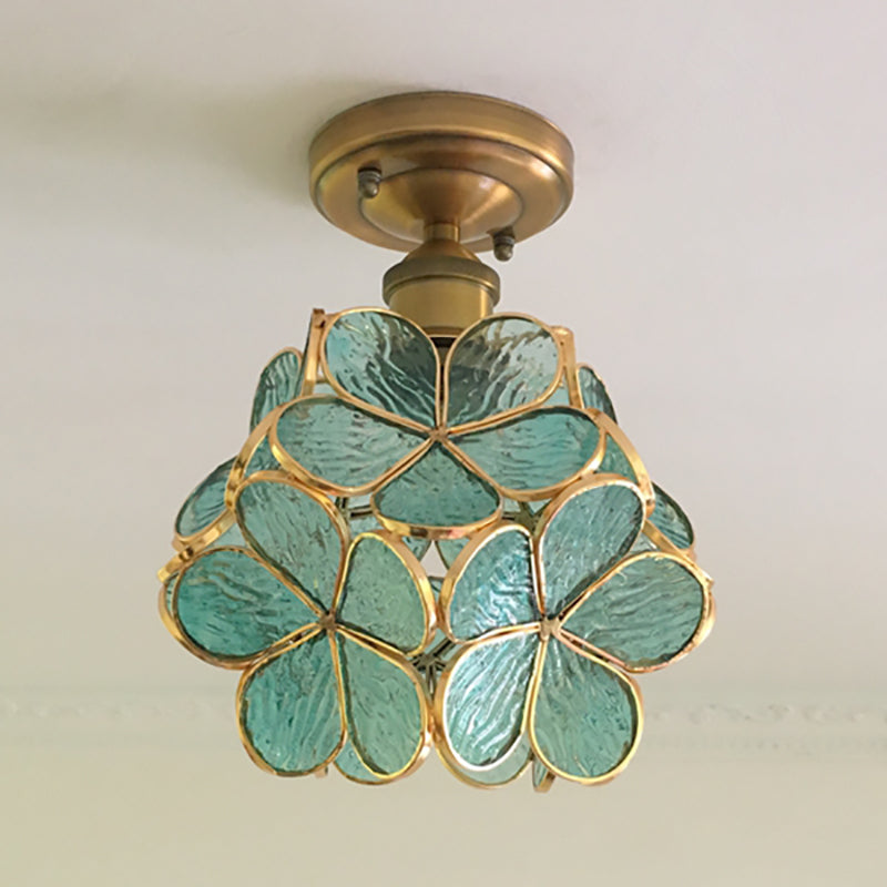 Vintage Style Tiffany Ceiling Lamp