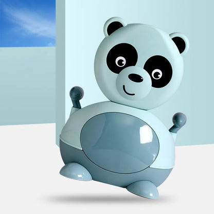 Cute Panda Baby Potty Chair with Soft Seat