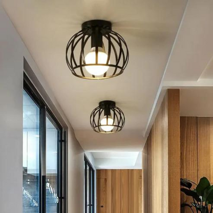 Modern Open Cage Ceiling Light - Befez