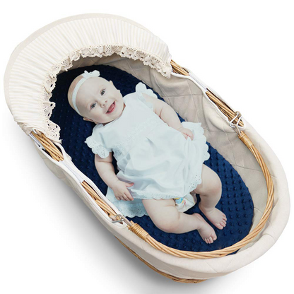 Comfy Moses Basket Pad Cover