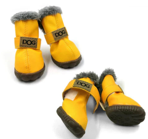 Cozy Winter Dog Boots – FrostPaw - Befez