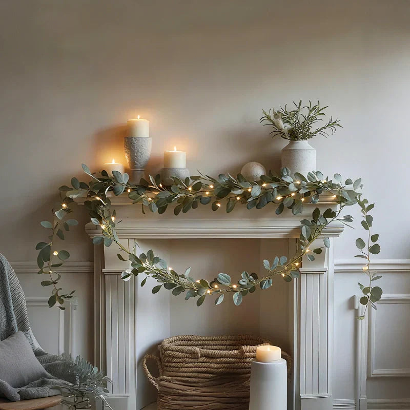 Floral String Table Lamp