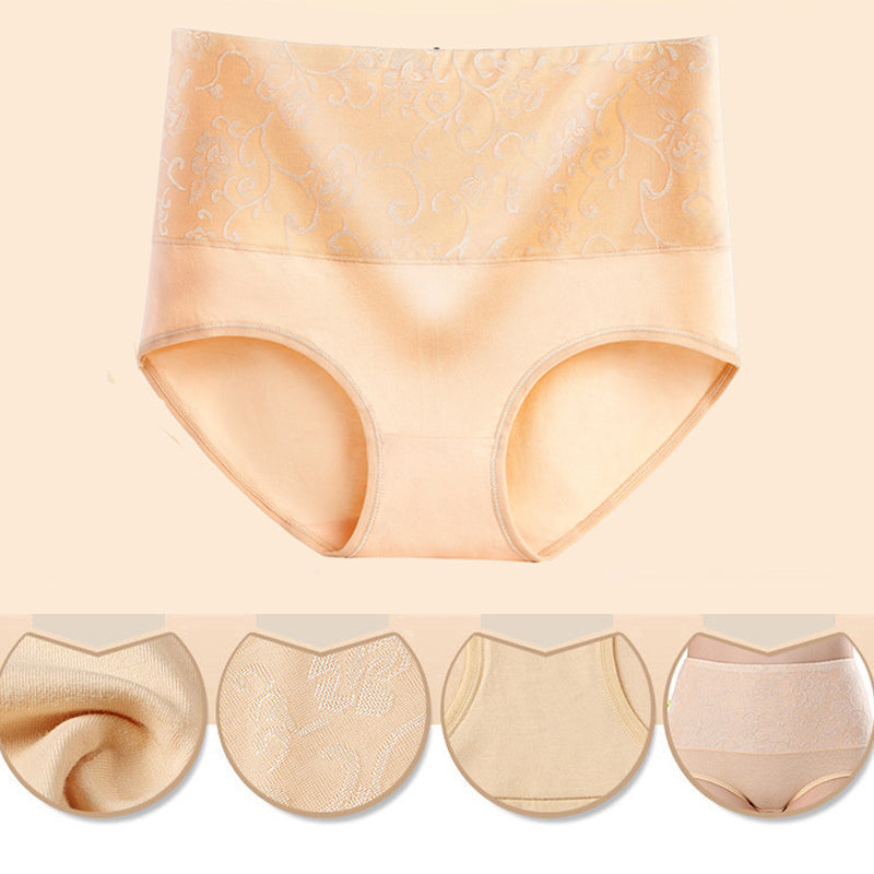 Comfortable High Waisted Cotton Women's Underwear