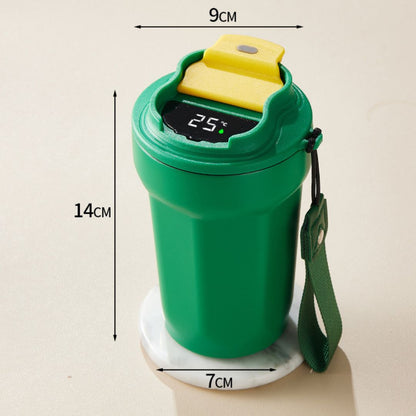Insulated Stainless Steel Smart Coffee Mug 450ml
