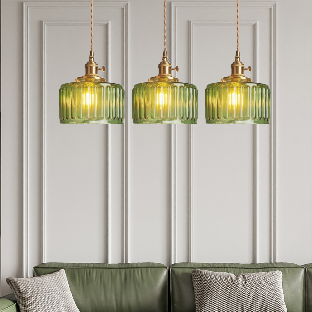 Classic Glass Pendant Lamp for Home Decor