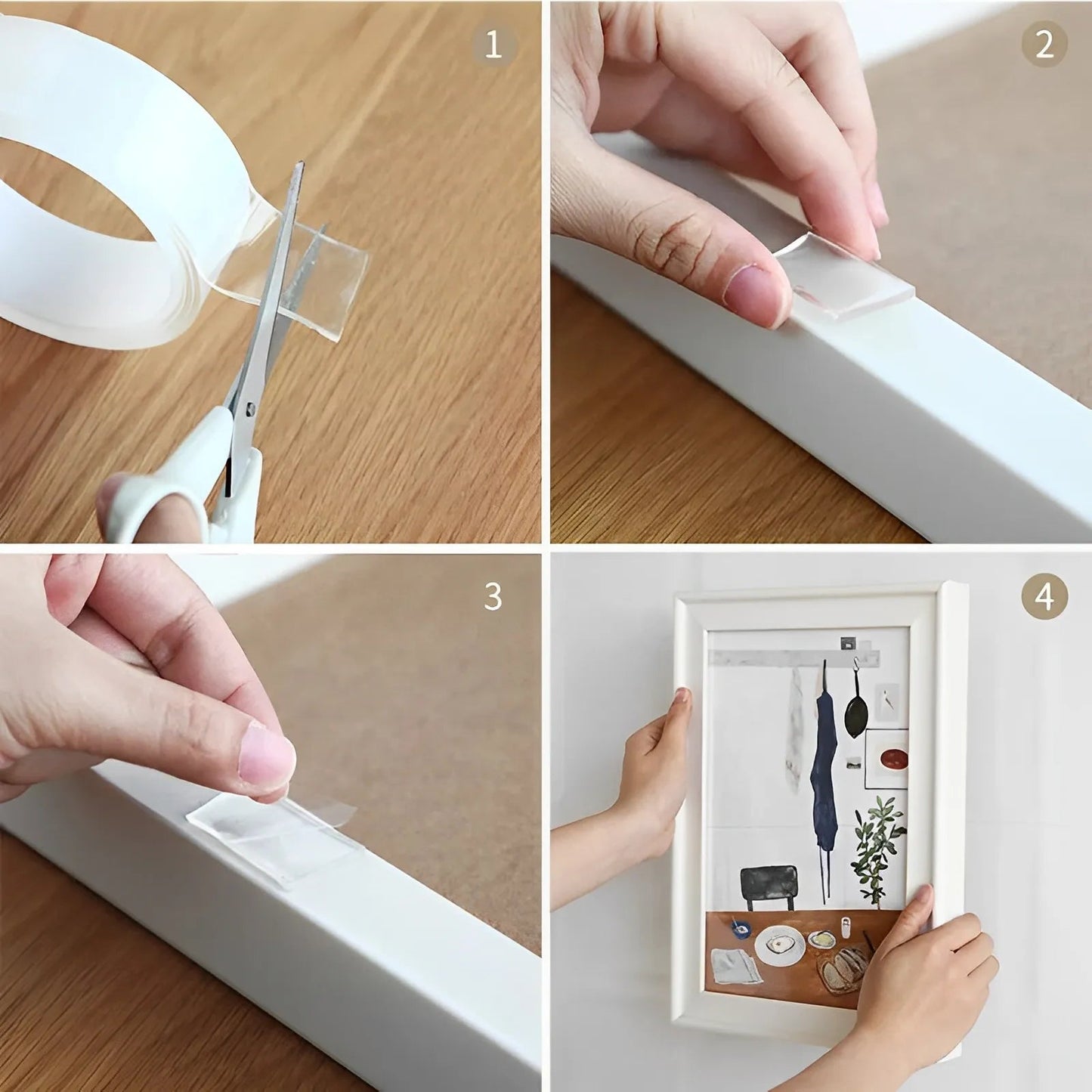 Strong Adhesive GripForce Mounting Strip