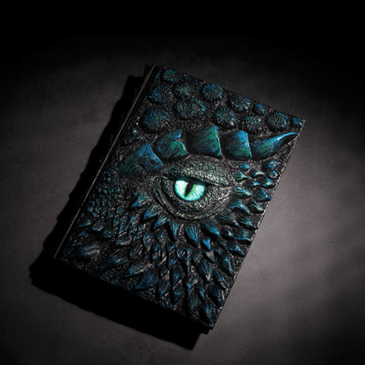 Unique Dragon Eye 3D Notebook
