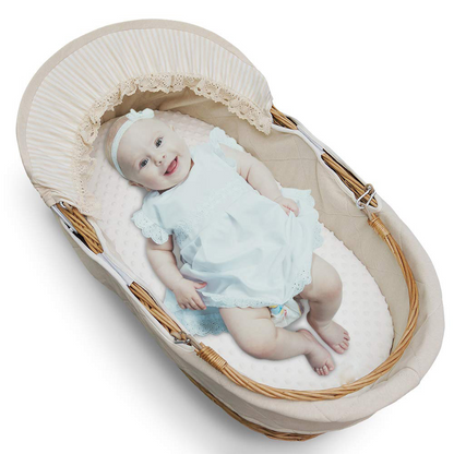 Comfy Moses Basket Pad Cover