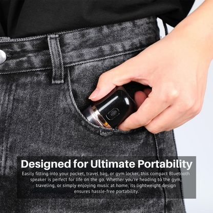 Compact Waterproof Electric Razor for Men