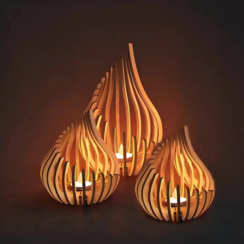 Sparkling Crystal Tea Light Holder