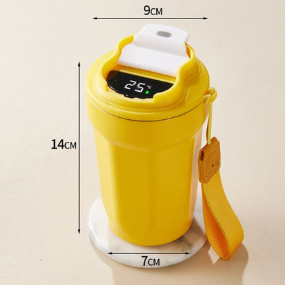 Insulated Stainless Steel Smart Coffee Mug 450ml
