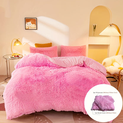 Soft Plush Duvet Cover Set for Cozy Bedding - Befez