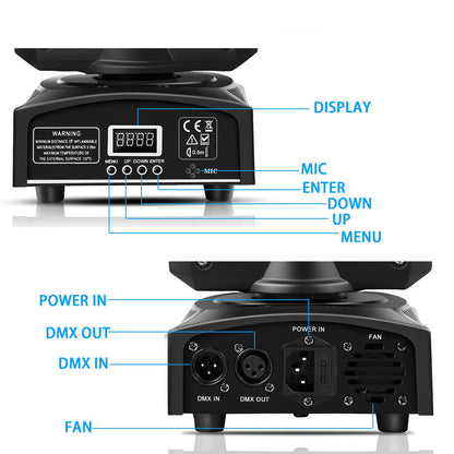 Swiveling Stage Spot Lights