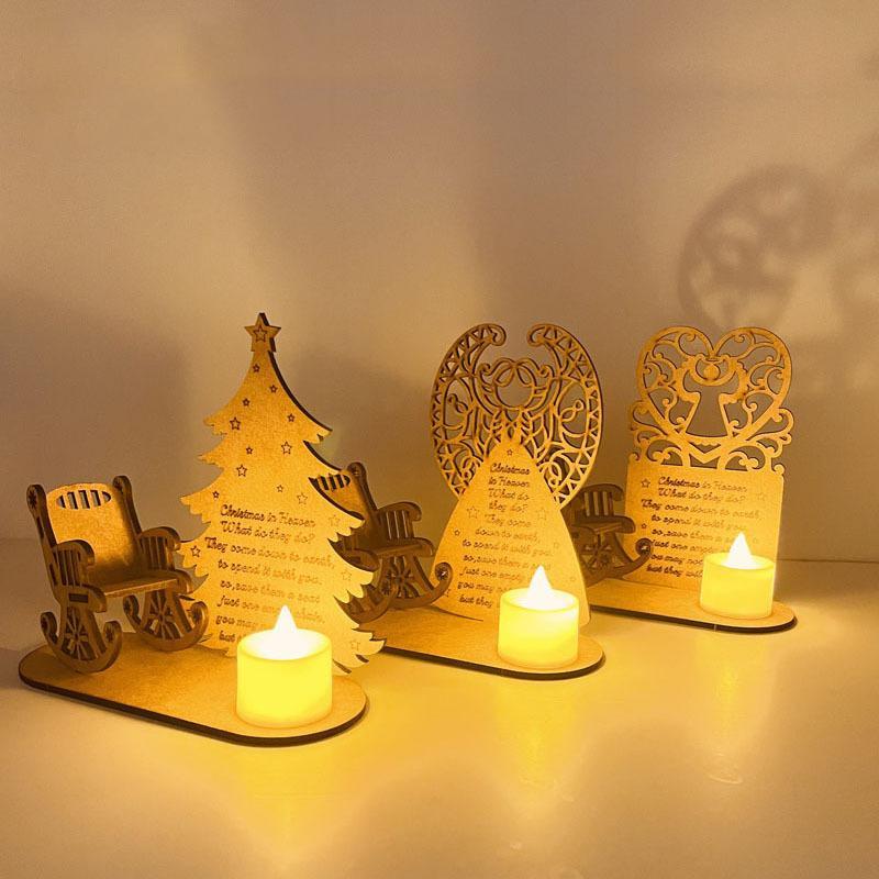 Traditional Wooden Holiday Decor
