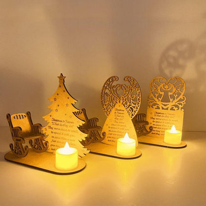 Traditional Wooden Holiday Decor