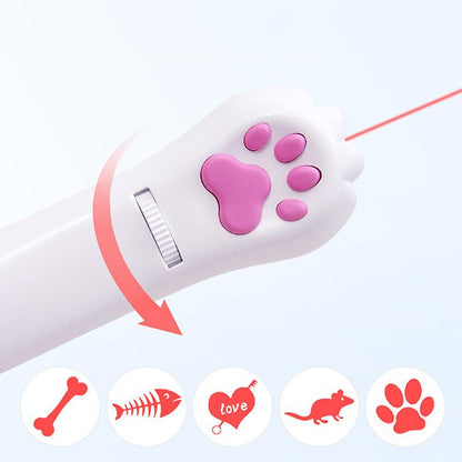 Fun Pet Laser Pointer Toy with LED Lights