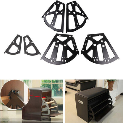 Space Saving Folding Shoe Rack