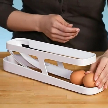 Easy Double Egg Tray Holder