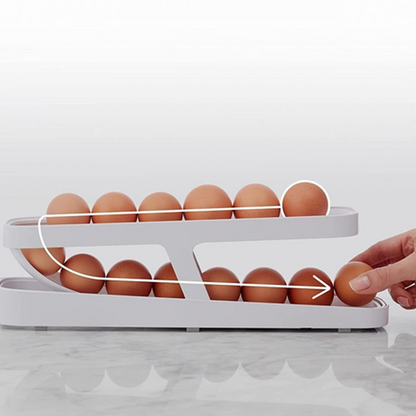 Easy Double Egg Tray Holder