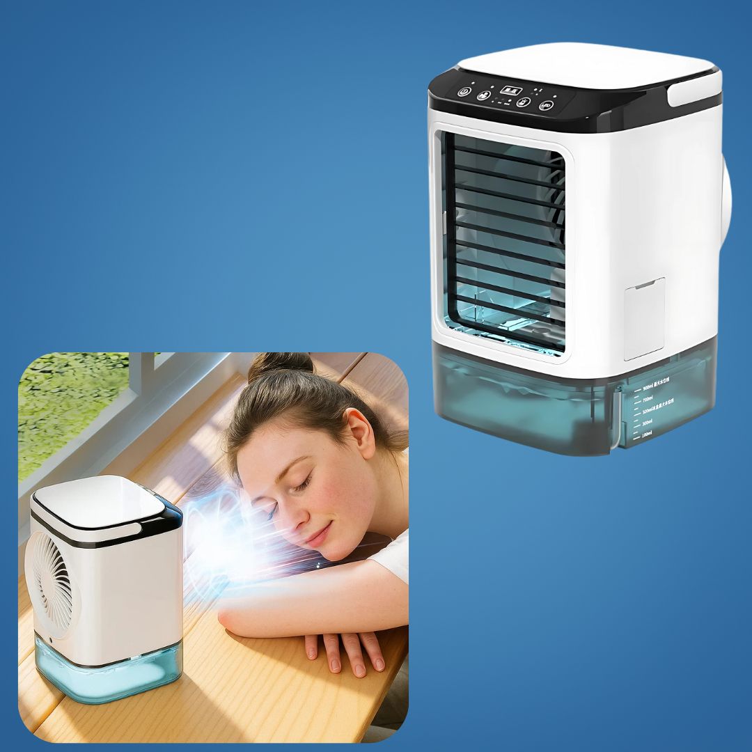 Silent 12W Desk Fan - 900ml Tank - Low Energy - Befez