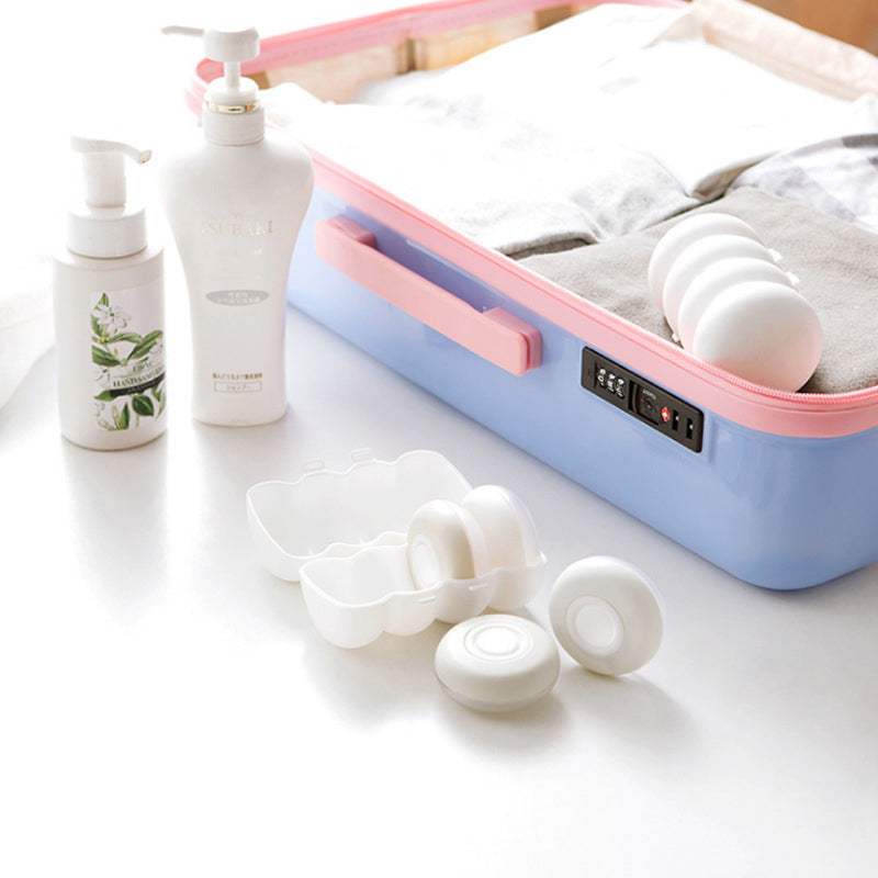Refillable Travel Toiletry Bottles Set (4 Pack)