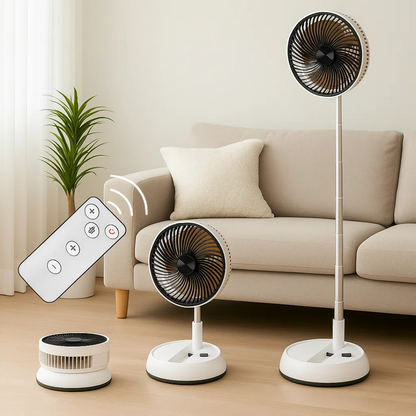 Compact Personal Fan - Silent Rechargeable Befez - Befez