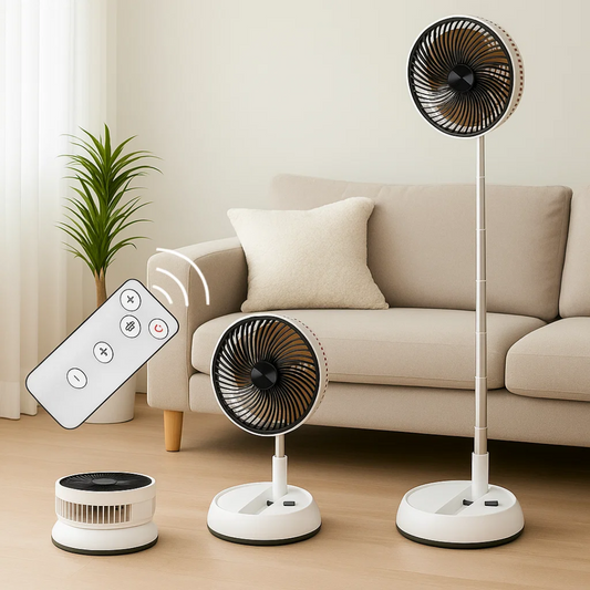 Compact Personal Fan - Silent Rechargeable Befez - Befez
