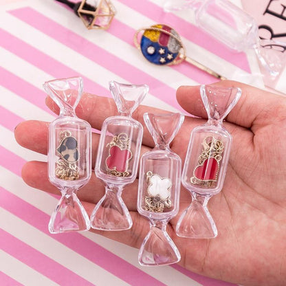 Clear Acrylic Sweet Shaped Trinket Boxes (10 Pack) - Befez