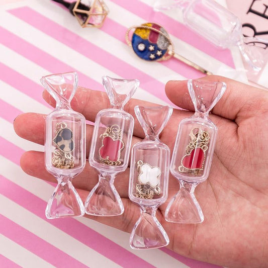 Clear Acrylic Sweet Shaped Trinket Boxes (10 Pack) - Befez