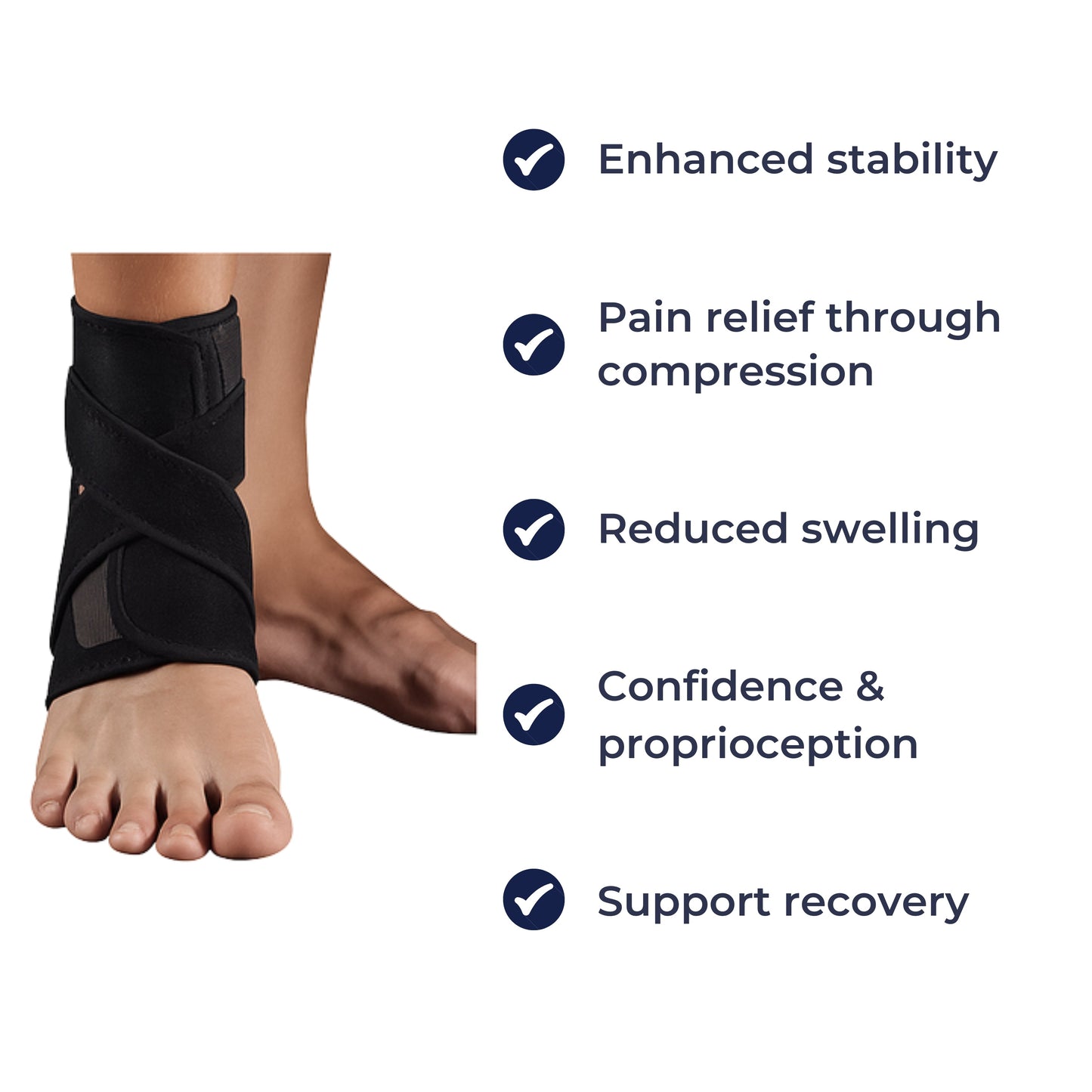 Supportive Sports Bra - Comfortable Fit - Adjustable Straps