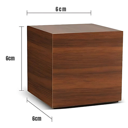 Compact Digital Cube Alarm Clock