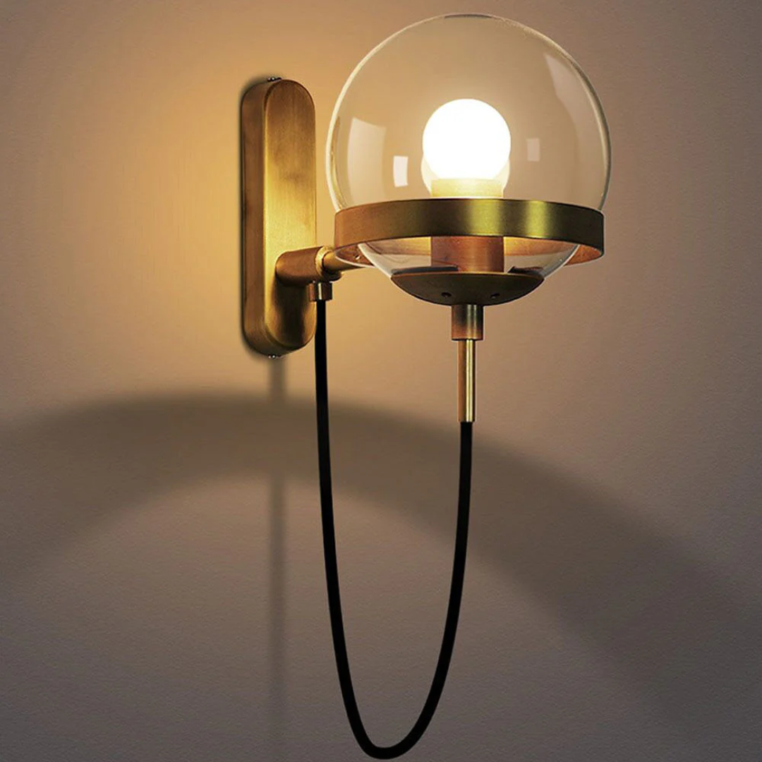Modern Glass Sconce Lamp
