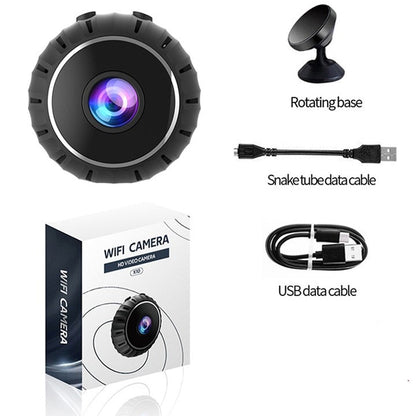 Compact WiFi Motion Alert Night Vision Security Camera