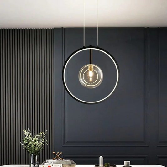 Simple Black Hanging Light - Befez