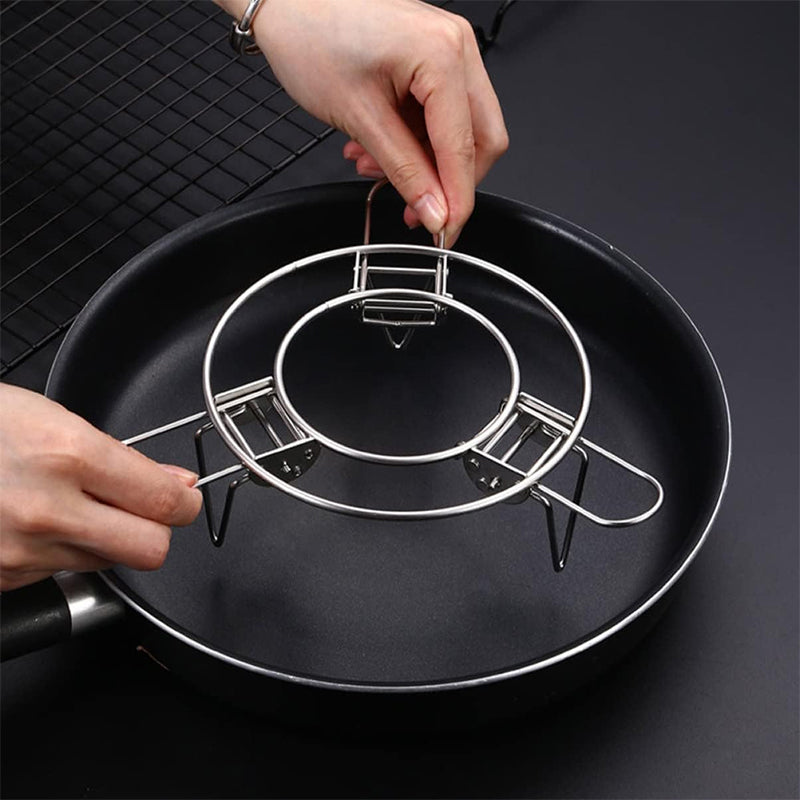Premium Food Steamer Rack Stainless Steel Stand