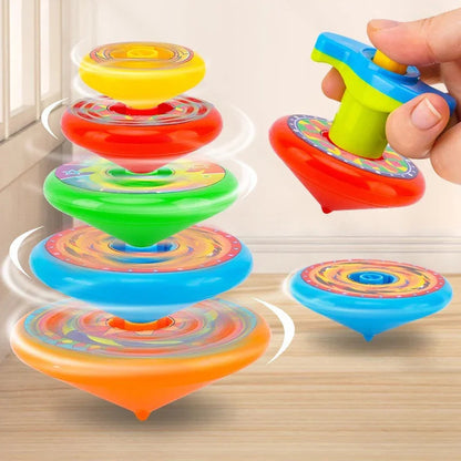 Fun Colorful Spinning Top Game