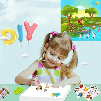 Colorful Crystal Sticker Set