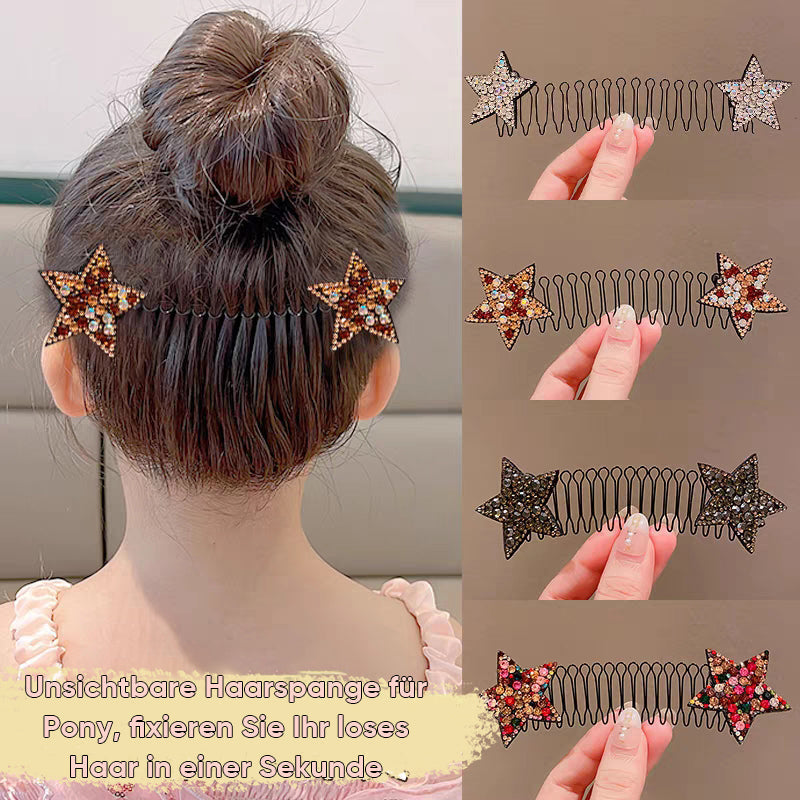 Clear Star Hair Clip