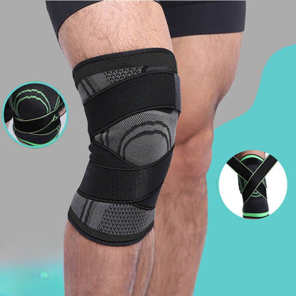 Supportive Elastic Knee Wrap Sleeve