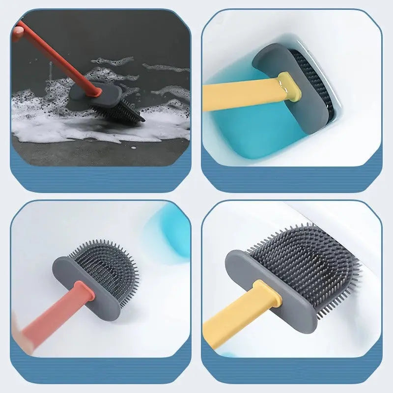 Befez | Gentle Silicone Toilet Brush – Scratch Free Deep Clean